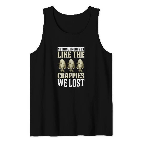 Fishing Fun Crappie Fishing Gear Fishing Lure Fishing Net Crappe Tank Tops