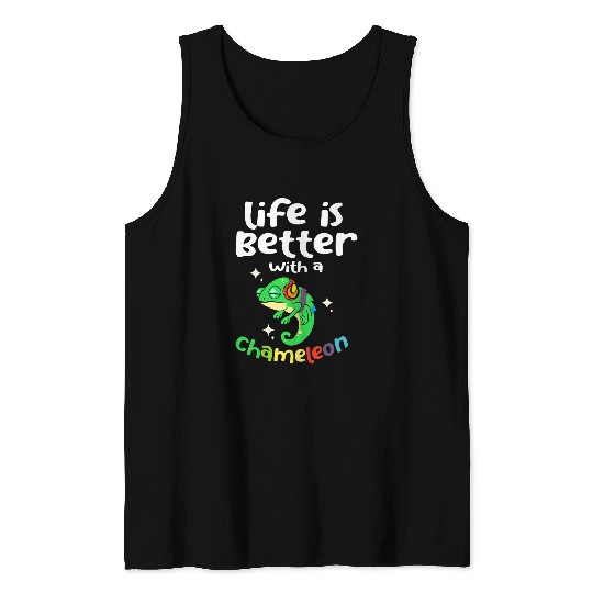 Chameleon Pet Life Is Better With A Tank Tops