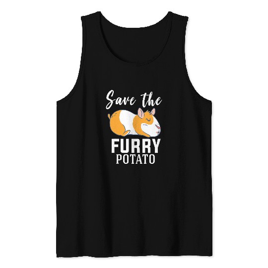 Hamster Pet Potato Humorous Rodent Lover Tank Tops