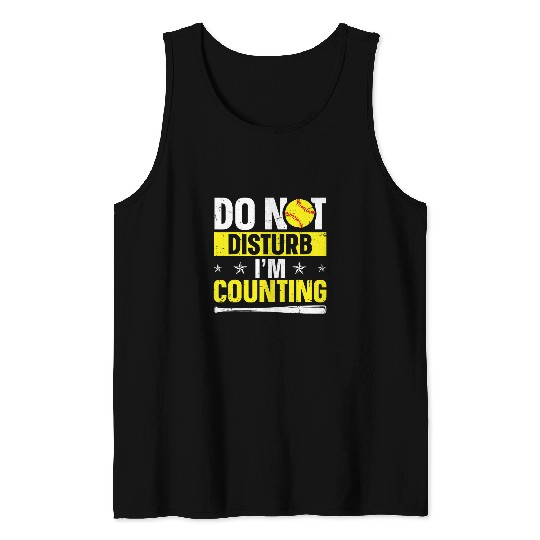 Book Fun Do not disturb Im counting Design for a Score Book Keeper Tank Tops