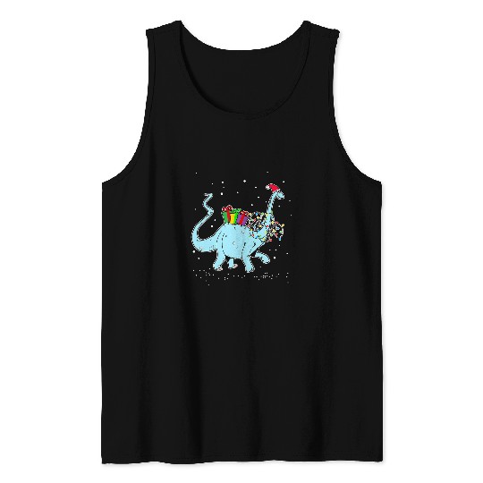 Dinosaur Pet Brontosaurus Pajamas Girls Boys Lights Tank Tops