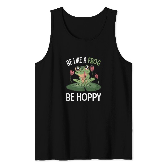 Frog Pet Catching Toad Hunting Design for a Bullfrog Hunter Tank Tops