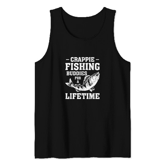 Fishing Fun Crappie Fishing Essentials Fishing Rod Fisherman Net Tank Tops