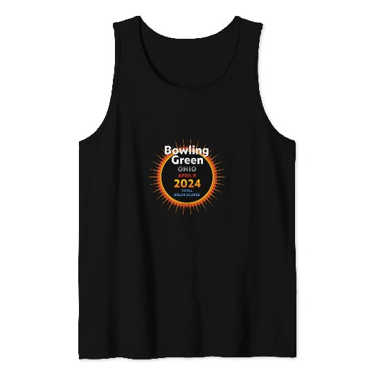 Sport Bowling Green Ohio OH Total Solar Eclipse 2024 1 Tank Tops
