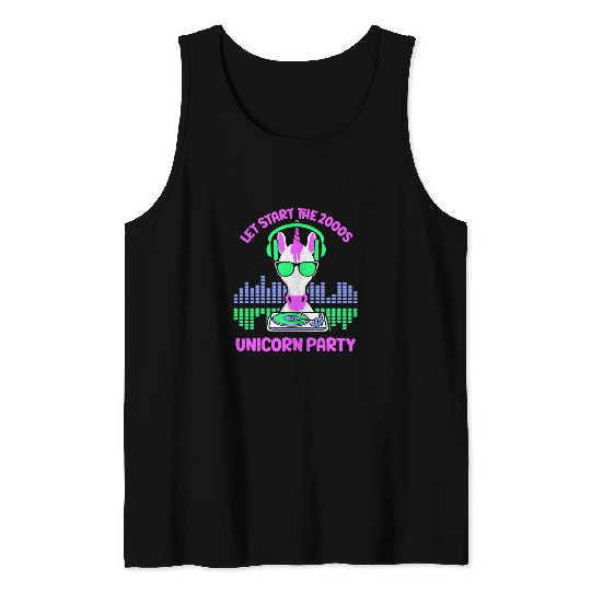 Unicorn Pet Let start the 2000s unicorn party 2 Tank Tops