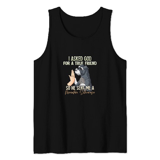 Schnauzer Pet Miniature Schnauzer 1 Tank Tops