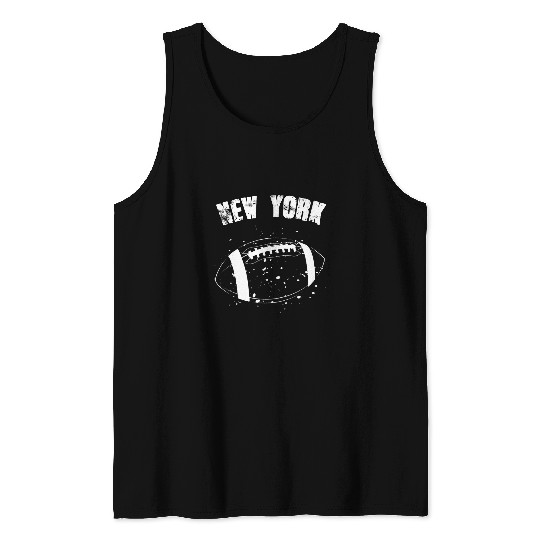Sport Rugby New York City Skyline New York Football USA Rugby Fan Jersey Tank Tops