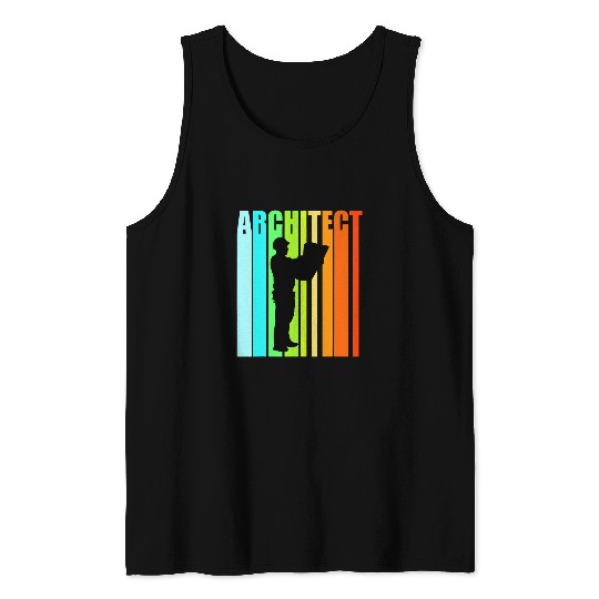 Architect Job Worker Profession Gift 15 Tank Tops