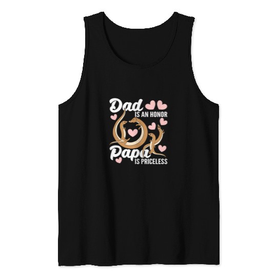 Otter Pet Otters Being A Dad Is An Honor Being A Papa Is Priceless Cute Tank Tops