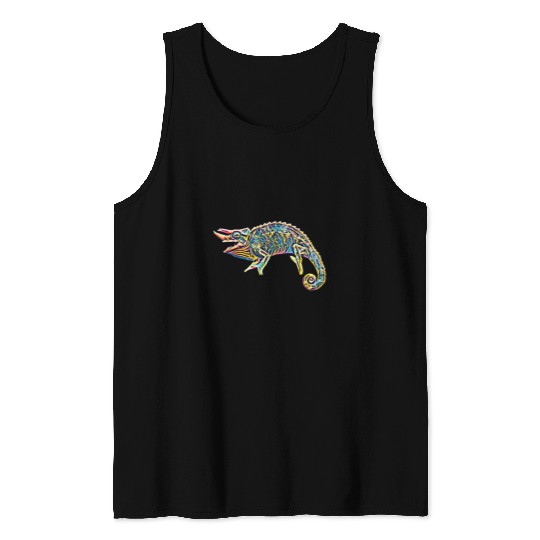 Chameleon Pet Reptile Lizards Chameleons3 Tank Tops