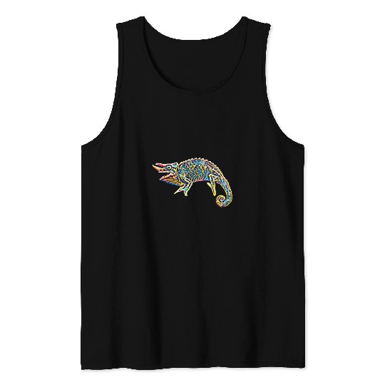 Chameleon Pet Reptile Lizards Chameleons3 Tank Tops