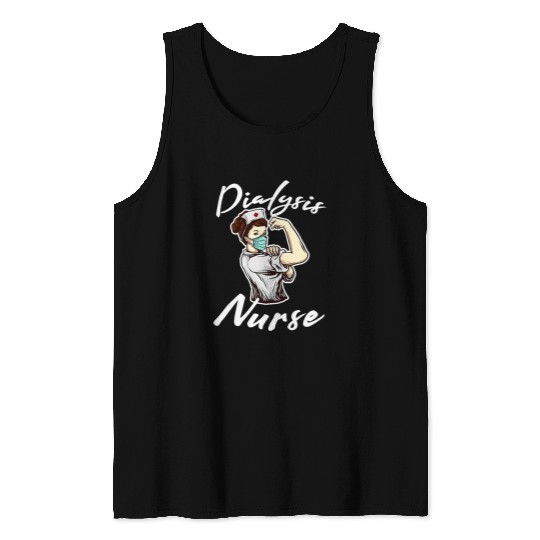 nurses Job Dialysis nurses Gift Nursing Student nurses Gifts Tank Tops