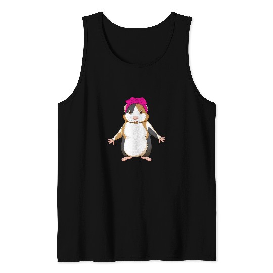 Guinea Pig Pet Tee Girls Guinea Pig Gifts Women Hamster Tank Tops