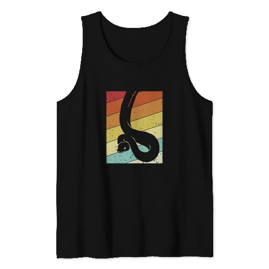 Python Pet Retro Snake Lover Pythonidae Snake Owner Banana Ball Python 1 Tank Tops