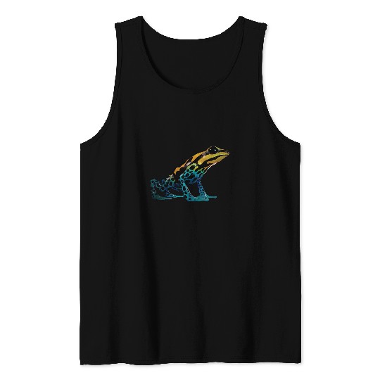Frog Pet Funny Poison Dart Frog Dendrobatidae Poison Arrow Frog Lover Tank Tops