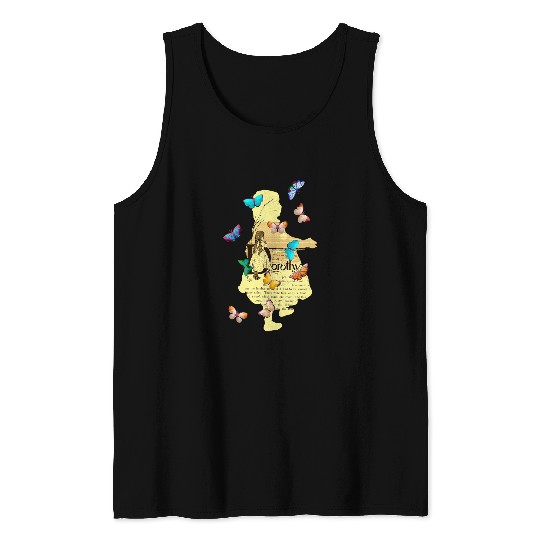 Book Fun Dorothy Gale Wizard of Oz vintages Fairy Tale Book Art Style Tank Tops