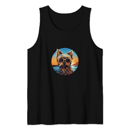 Yorkshire Pet Terrier Dog Yorkie Men Women Kids 3 Tank Tops