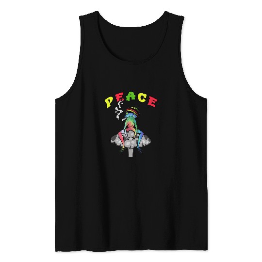 Frog Pet Cottagecore Aesthetic Goblincore Aesthetic Peace 1970s Frog Tank Tops