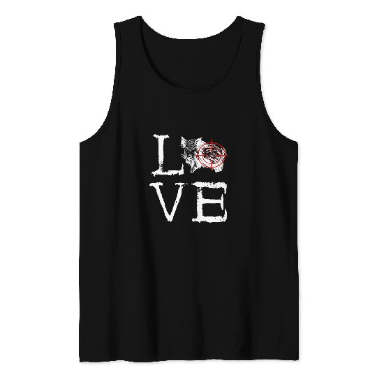 Pig Pet Wild Boar Hunting Love Creepy Wild Hog Hunter Wild Hog Tank Tops