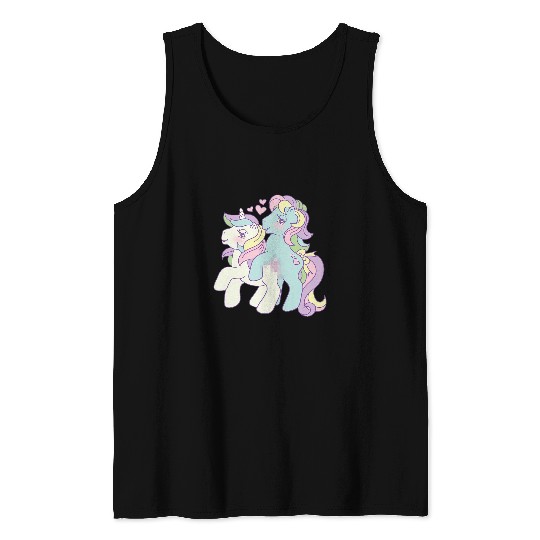 Unicorn Pet Pastel Goth Cute Creepy Unicorn Gothic Kawaii Tank Tops