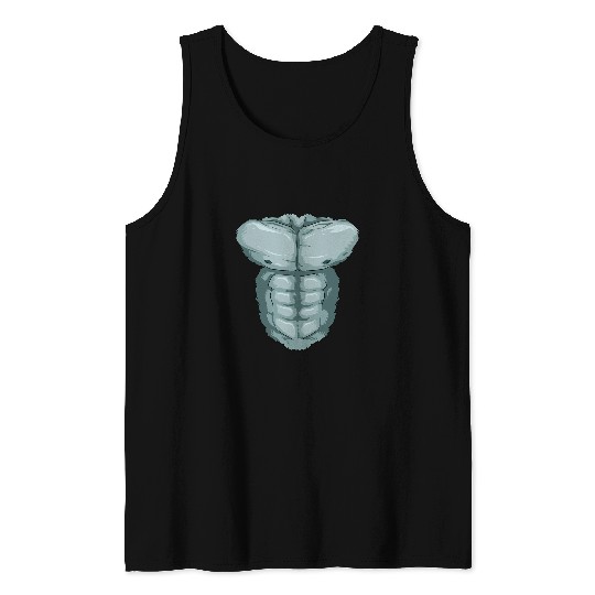 Gorilla Pet Monkey Belly Chest Costume Tank Tops