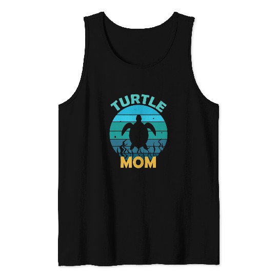 Turtle Pet Mom Ecofriendly Earth Day Tank Tops