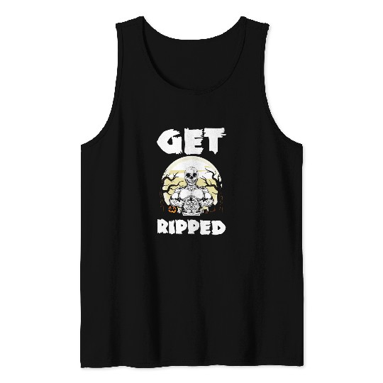Get Ripped Fitness GYM Halloween Tank Tops