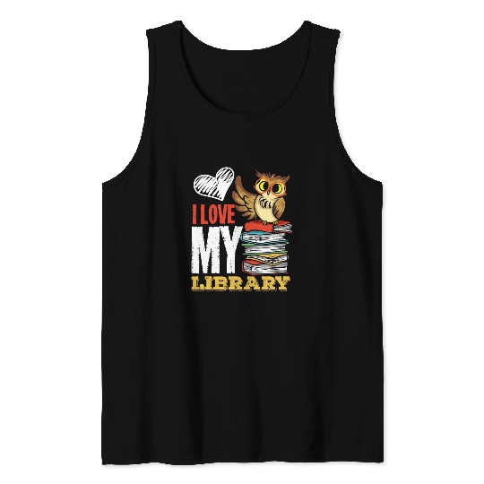 Book Fun Bock Worm Gift For A Book Nerd Tank Tops