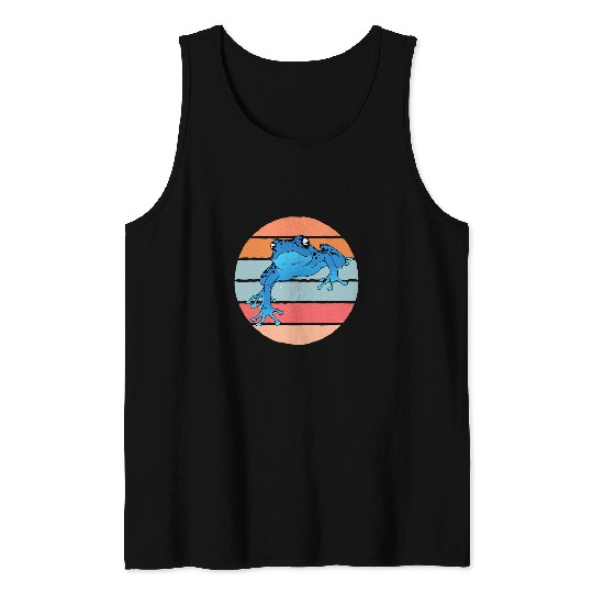 Frog Pet Nice Blue Poison Dart Frog Tank Tops