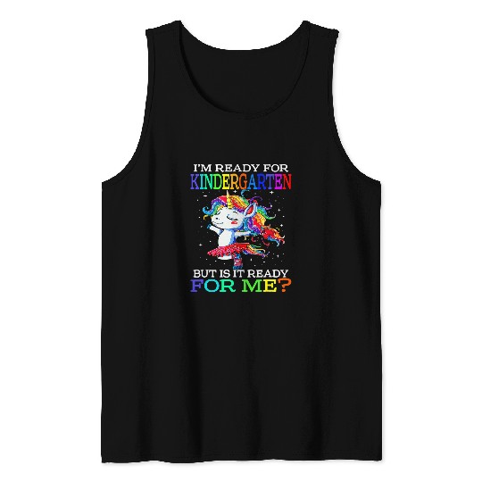 Unicorn Pet cute im ready kindergarten Tank Tops