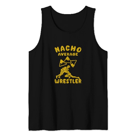 Sport Wrestling wrestler funny nacho average wrestling cinco de mayo mexican Tank Tops
