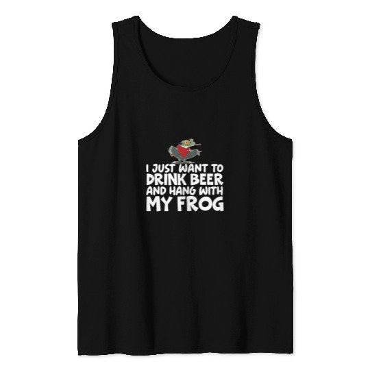 Frog Pet Herpetology Tadpole Egg Toad Animal Tank Tops