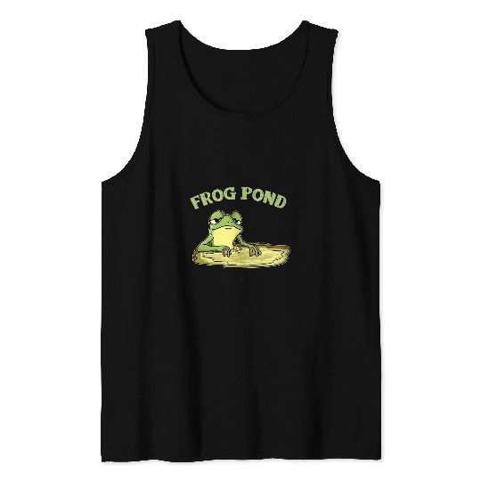 Frog Pet Pond Tank Tops