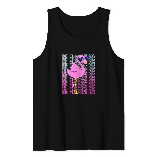 Flamingo Pet Be Flamazing Birthday Pink Flamingo Amazing Party 35 Tank Tops