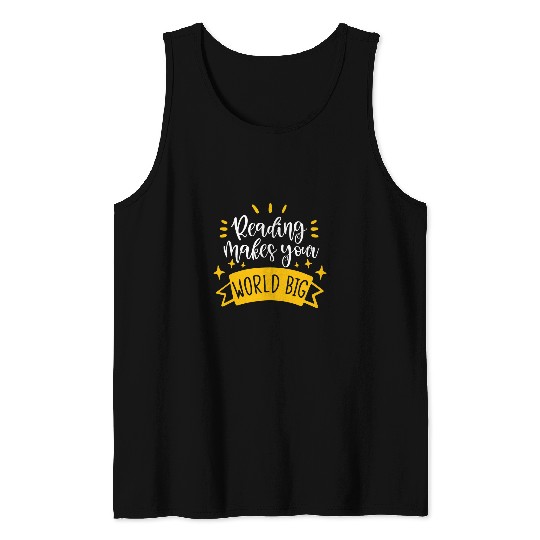 Book Fun Gift Reading Teacher Ladies Nerd Tank Tops