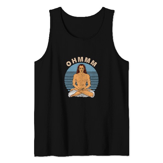 Mahavatar Babaji Hinduism Buddha Peace master fitness poses 235 Tank Tops