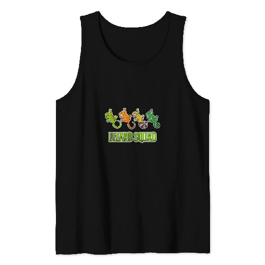 Komodo Pet Squad Reptile Team Cute Lizards Tank Tops