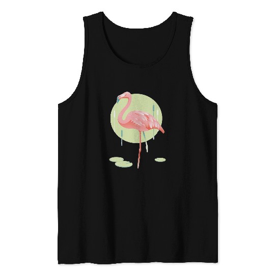 Flamingo Pet kids Flamingo for girl Tank Tops