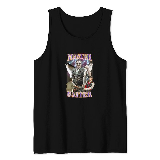 Fishing Fun master baiter vintages bass fishing funny angler Tank Tops