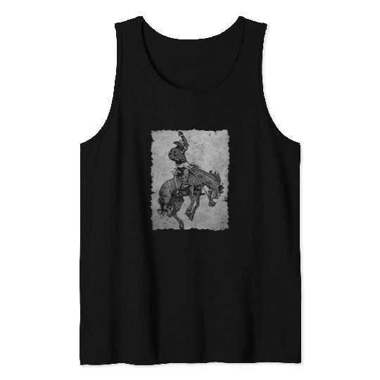 Horse Pet Western Cowboy Rodeo Equestrian Horseback Riding Racing 6 Tank Tops