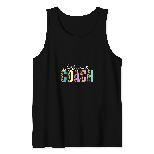 Assistant Coachs Volleyball Mom Volleyball Coach Tank Tops
