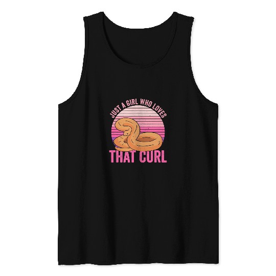 Python Pet Ball Python Girl And Coral Ball Python Tank Tops