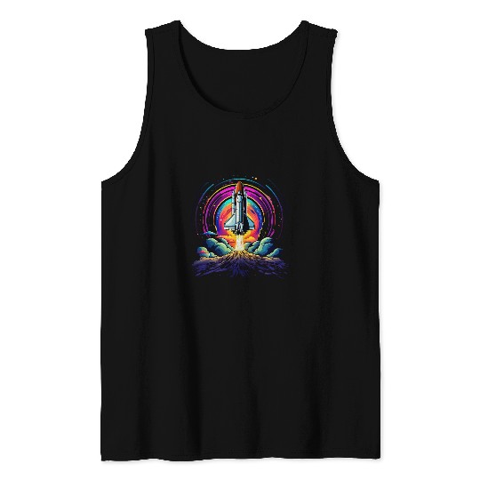 Space Shuttle Science Astronomy 26 Tank Tops