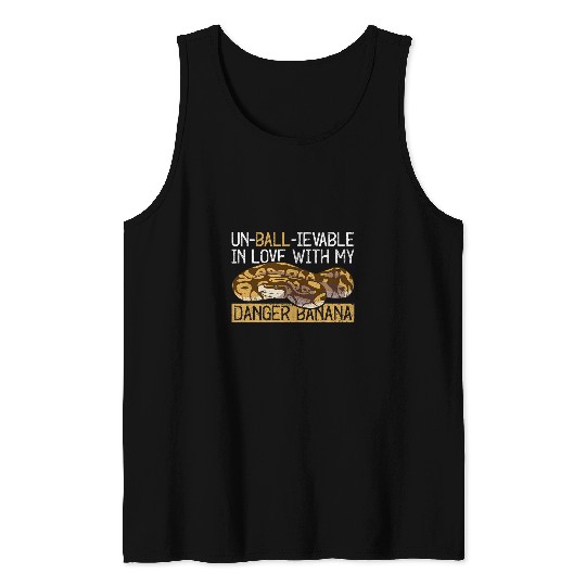 Python Pet Ball Python For Banana Ball Python Lover Tank Tops