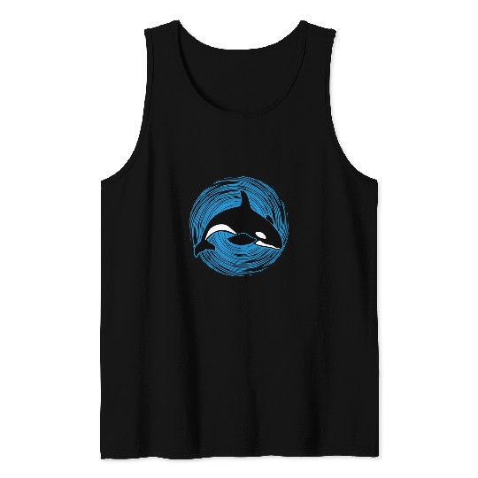 Whale Pet Orcas Killer Whale For Men and Women Tank Tops