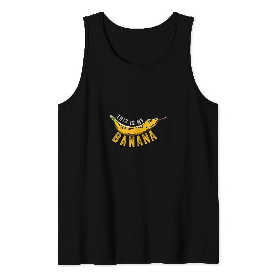 Python Pet ball python coral python noodle reptile snake animal banana Tank Tops