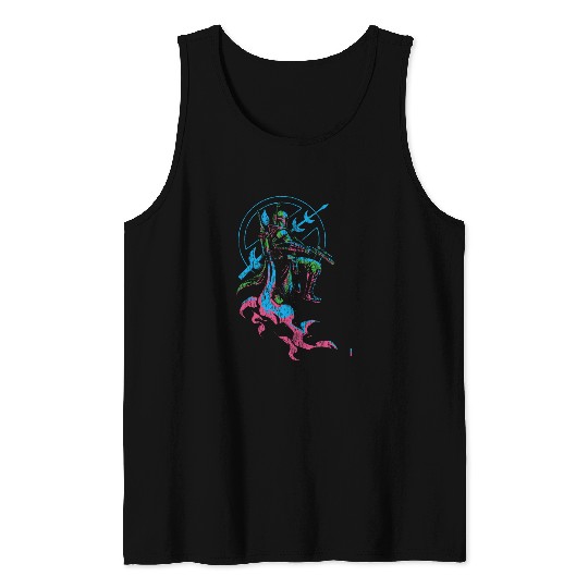 Book Fun Star Wars The Book Of Boba Fett Retro Color Pop Poster V Tank Tops