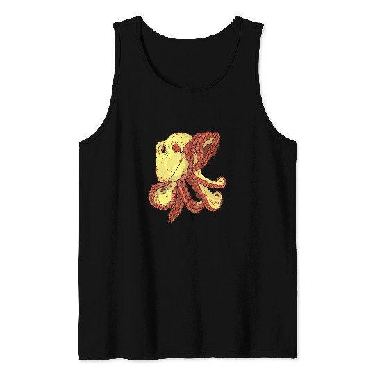 Octopus Pet Giant Pacific Tank Tops