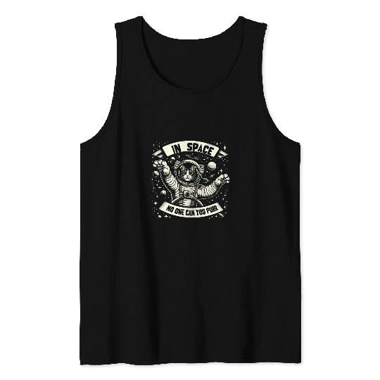Astronaut Job Astronomy Solar System Outer Space 1 Tank Tops