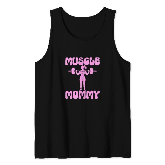 Gym Muscle Mommy Pump Cover for Women Weightlifting Fitness Tank Tops
